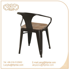 Sillas Triumph con asiento de madera / Sillón de comedor Marais de metal / Silla Marai Cafe con recubrimiento de polvo